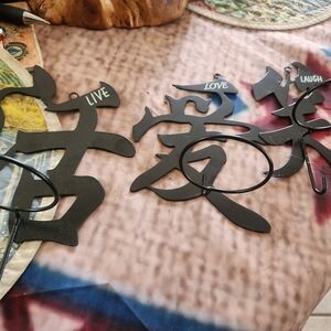 Black Wall Candle Holders  with Intricate Design